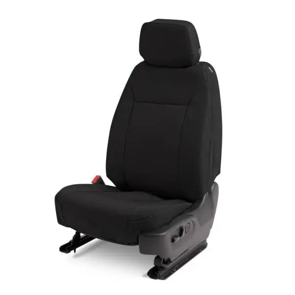 Covercraft 22-24 Chevrolet Silverado Endura PrecisionFit Custom Front Row Seat Covers - Black/Black thumbnail 5