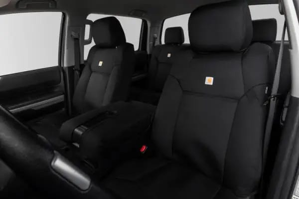Covercraft 95-98 Chevrolet Silverado/GMC Carhartt Super Dux PrecisionFitSecond Row Seat Covers - Blk thumbnail 3