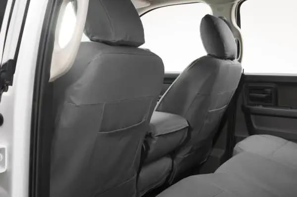 Covercraft 00-05 Ford Excursion Carhartt PrecisionFit Custom Front Row Seat Covers - Gravel thumbnail 6