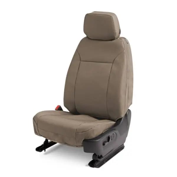 Covercraft 15-24 Ford Transit Endura PrecisionFit Custom Front Row Seat Covers - Tan/Tan thumbnail 6
