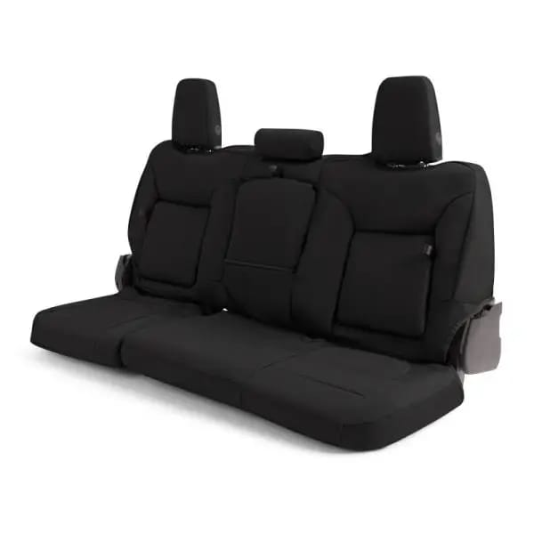 Covercraft 15-24 Ford Transit Endura PrecisionFit Custom Front Row Seat Covers - Black/Black thumbnail 6