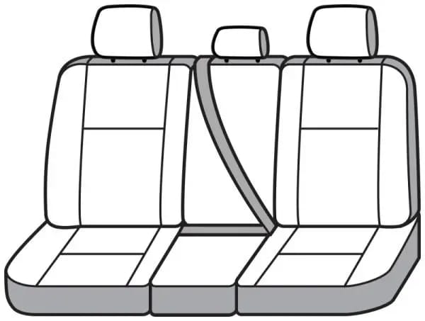 Covercraft 21-24 Ford F150 Endura PrecisionFit Custom Front Row Seat Covers - Red/Black thumbnail 7