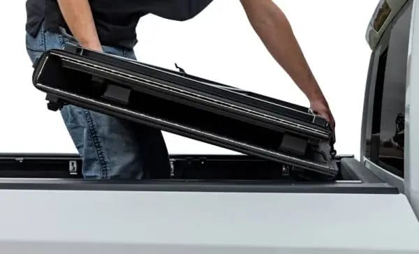 Access LOMAX Pro Series Tri-Fold Cover 15-19 Chevy Colorado 6ft Bed - Blk Diamond Mist thumbnail 20