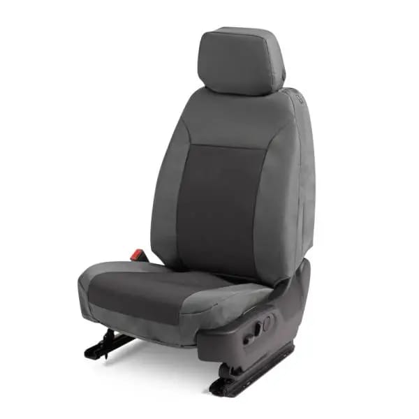 Covercraft 21-24 Ford F150 Endura PrecisionFit Custom Front Row Seat Covers - Silver/Charcoal thumbnail 7
