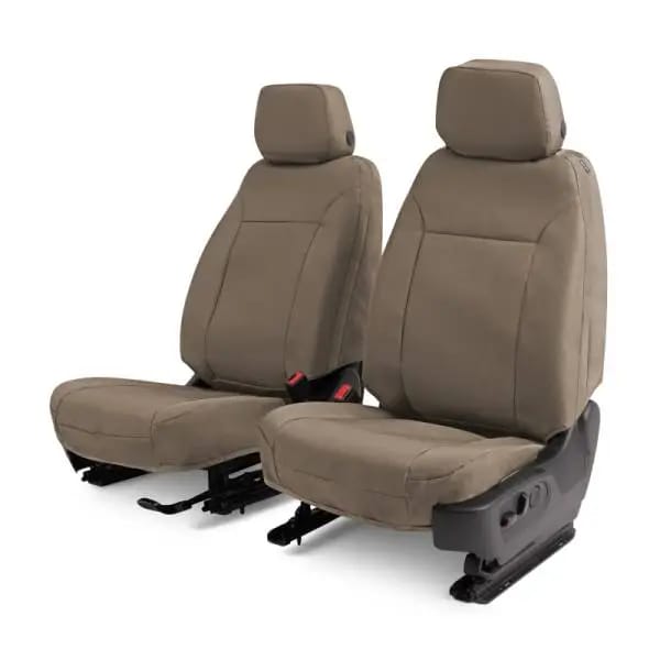Covercraft 23-24 Ford Super Endura PrecisionFit Custom Second Row Seat Covers - Tan/Tan thumbnail 4