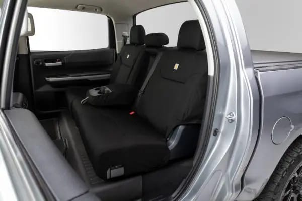 Covercraft 23-25 Ford F250-F550 Carhartt Super Dux PrecisionFit Custom Front Row Seat Covers - Black thumbnail 7