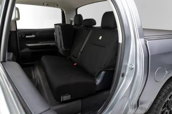 Covercraft 12-16 Ford F250-F350-F450-F550 Carhartt Super Dux PrecisionFitFront Row Seat Covers - Blk thumbnail 7