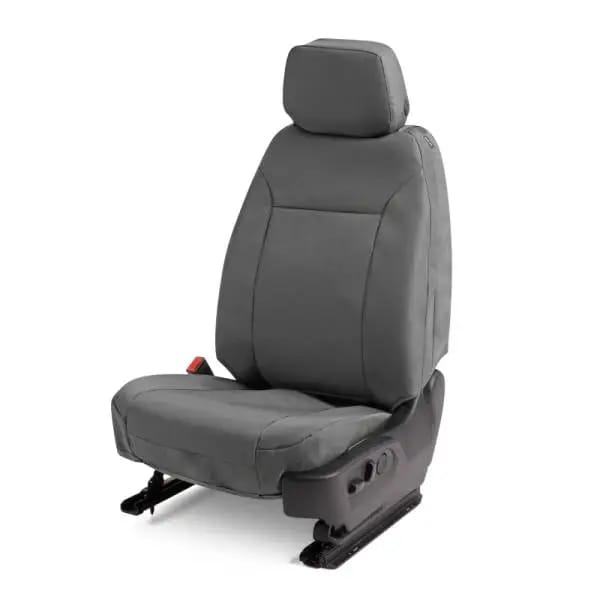 Covercraft 15-24 Ford Transit Endura PrecisionFit Custom Front Row Seat Covers - Silver/Silver thumbnail 7