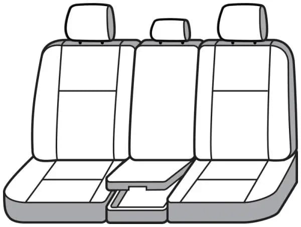 Covercraft 15-20 Ford F150 Endura PrecisionFit Custom Front Row Seat Covers - Black/Black thumbnail 7
