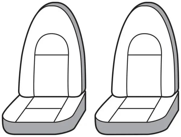 Covercraft Endura Waterproof Polyester SeatSaver Custom Front Row Seat Covers thumbnail 5