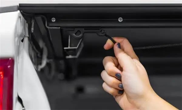 Access LOMAX Folding Hard Cover 08-16 Ford Super Duty F-250/F-350/F-450 6ft 8in Box Black Urethane thumbnail 15