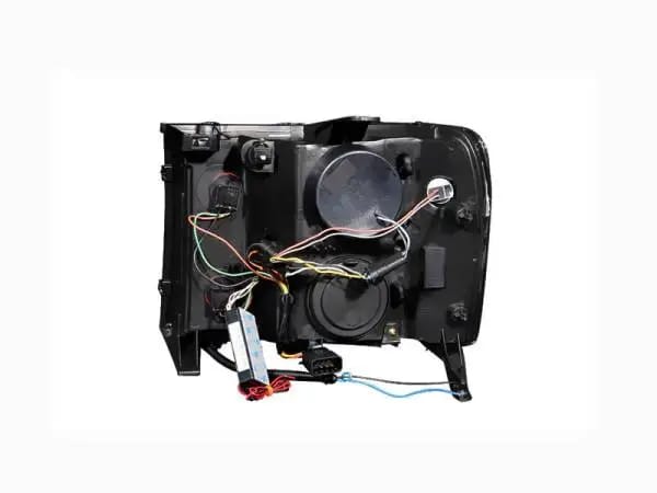 ANZO 2007-2013 GMC Sierra 1500 Projector Headlights w/ Halo Black thumbnail 10
