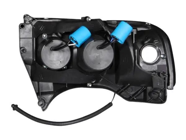ANZO 1994-2001 Dodge Ram Projector Headlights w/ Halo Black thumbnail 4