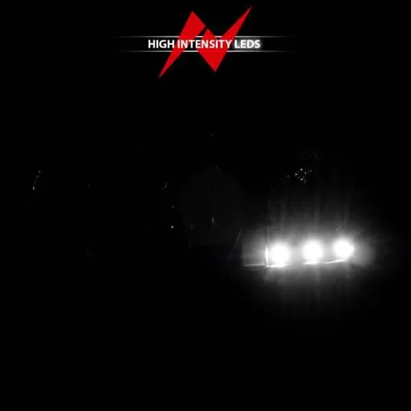 ANZO 1994-2001 Dodge Ram Crystal Headlights Black w/ LED thumbnail 8