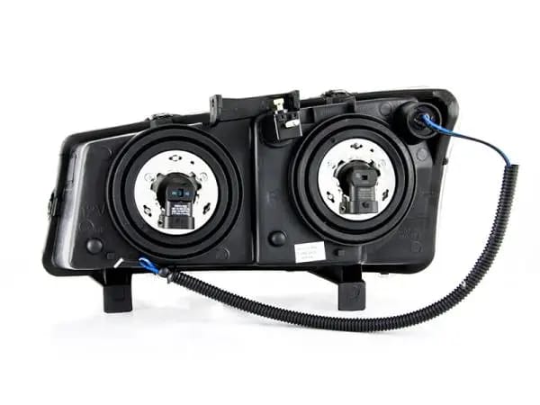 ANZO 2003-2006 Chevrolet Silverado 1500 Crystal Headlights w/ Halo Black thumbnail 6