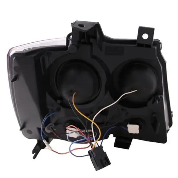 ANZO 2007-2013 Chevrolet Avalanche Projector Headlights w/ U-Bar Black thumbnail 4