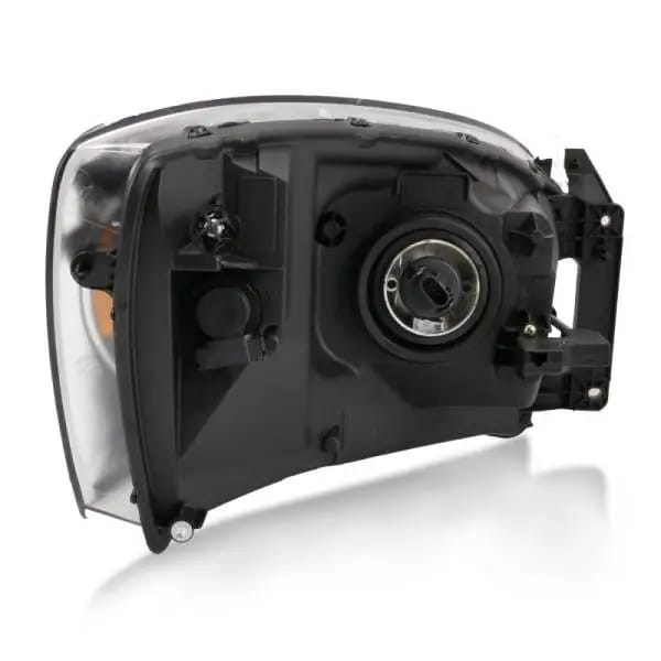 ANZO 2006-2009 Dodge Ram 1500 Crystal Headlight  Black Amber thumbnail 4