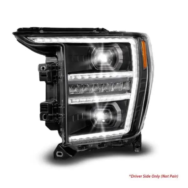 ANZO 21-23 Ford F150 LED Projector Headlight w/Switchback+Sequential - Black (Driver Side Only) thumbnail 2