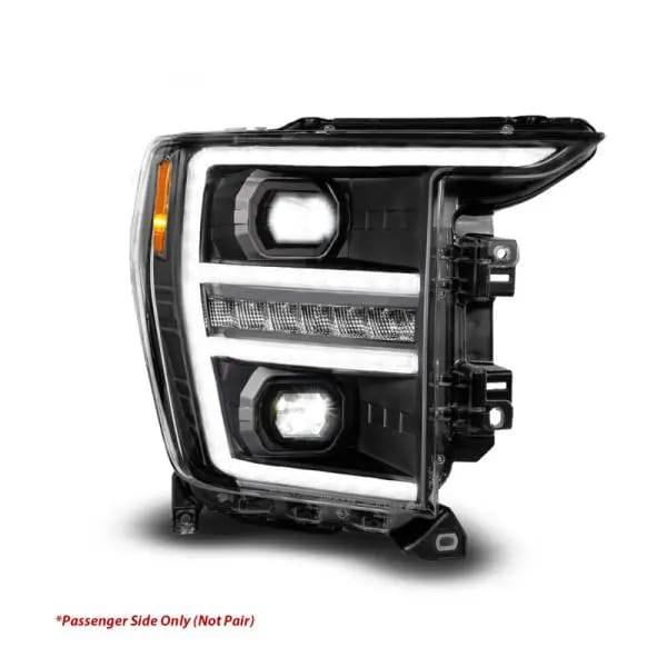 ANZO 21-23 Ford F150 LED Projector Headlight w/Switchback+Sequential - Black (Passenger Side Only) thumbnail 4