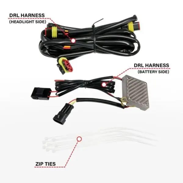 ANZO 19-21 GMC Sierra 1500 LED Projector Headlight w/Switchback+Sequential - Black thumbnail 7