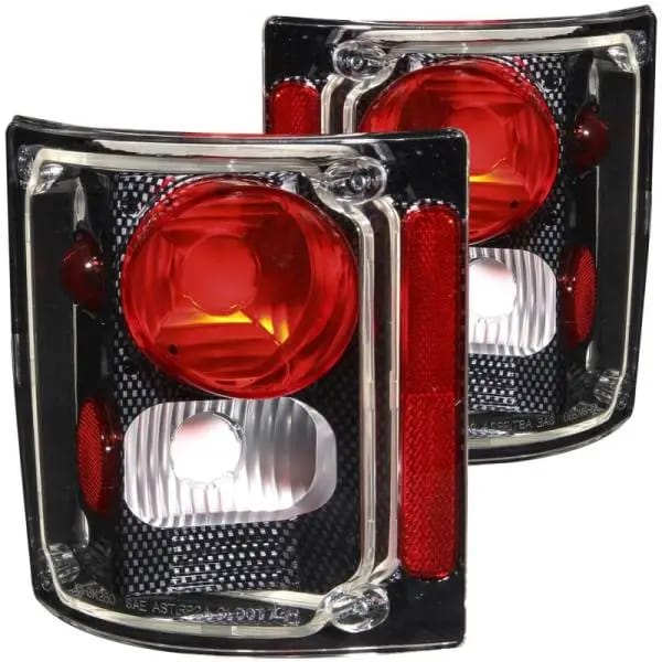 ANZO 1973-1987 Chevrolet C 10 Taillights Carbon thumbnail 2