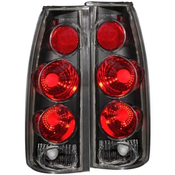 ANZO 1999-2000 Cadillac Escalade Taillights Black 3D Style thumbnail 2