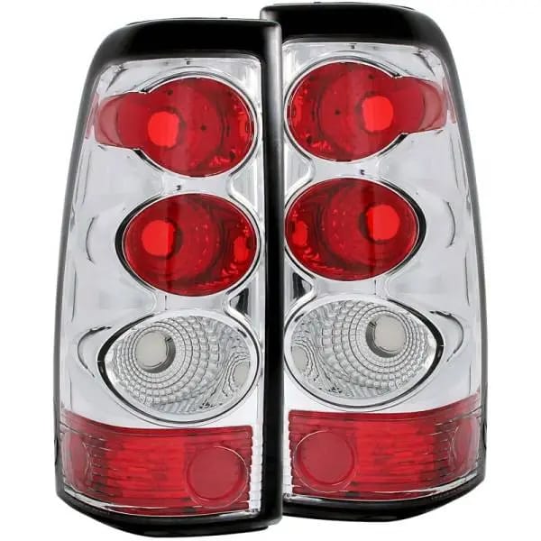 ANZO 2003-2006 Chevrolet Silverado 1500 Taillights Chrome thumbnail 2