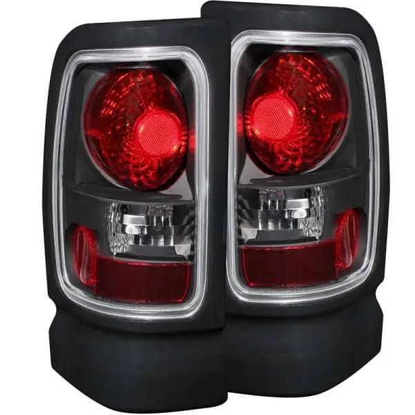 ANZO 1994-2001 Dodge Ram Taillights Black thumbnail 2