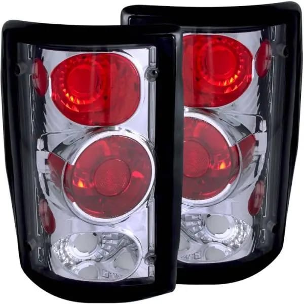 ANZO 2000-2005 Ford Excursion Taillights Chrome thumbnail 2