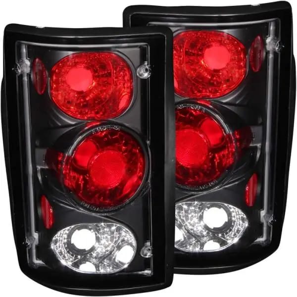 ANZO 2000-2005 Ford Excursion Taillights Black thumbnail 2