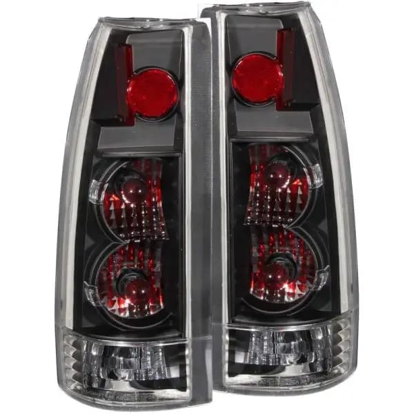 ANZO 1999-2000 Cadillac Escalade Taillights Black - New Gen thumbnail 2