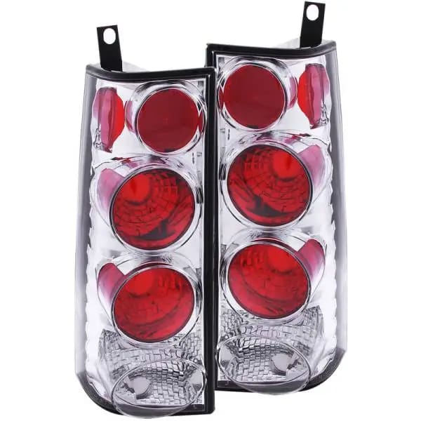ANZO 1996-2002 GMC Savana Taillights Chrome