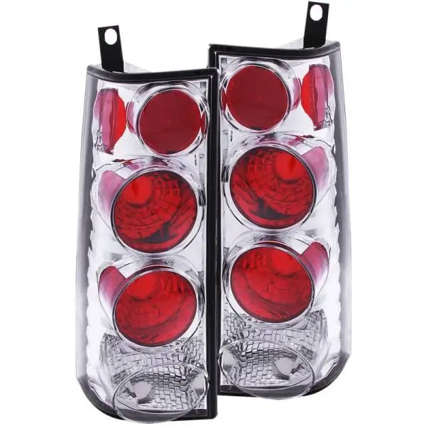 ANZO 1996-2002 GMC Savana Taillights Chrome thumbnail 2