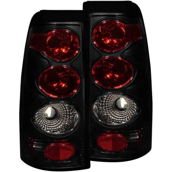 ANZO 1999-2002 Chevrolet Silverado 1500 Taillights Dark Smoke thumbnail 2