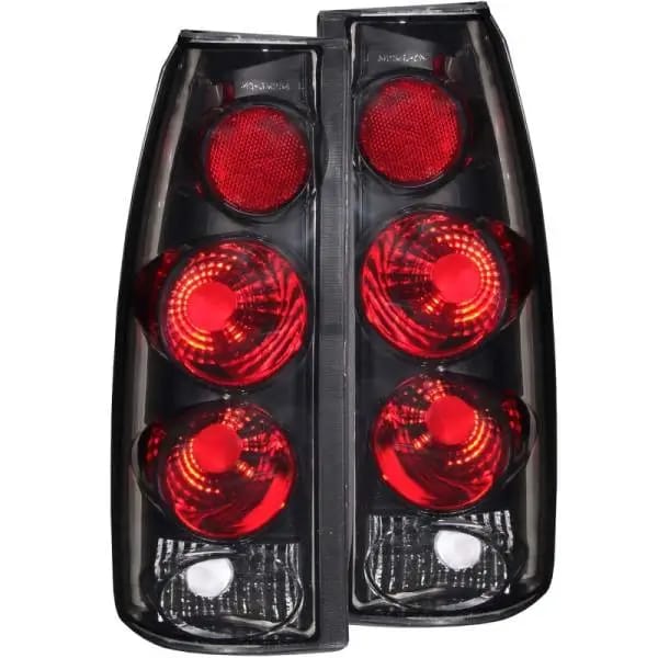 ANZO 1999-2000 Cadillac Escalade Taillights Dark Smoke 3D Style thumbnail 2