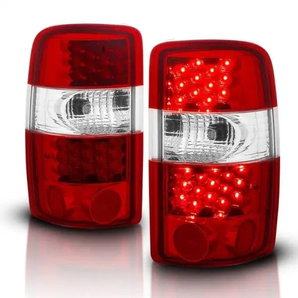 ANZO 2000-2006 Chevrolet Suburban LED Taillights Red/Clear thumbnail 8