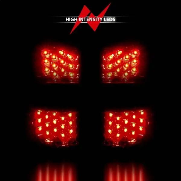 ANZO 2000-2006 Chevrolet Suburban LED Taillights Red/Clear thumbnail 10
