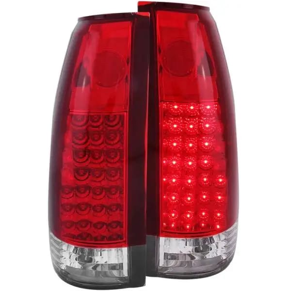ANZO 1999-2000 Cadillac Escalade LED Taillights Red Clear G2 thumbnail 2