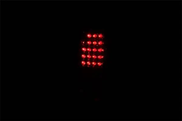 ANZO 2003-2006 Chevrolet Silverado 1500 LED Taillights Chrome thumbnail 3