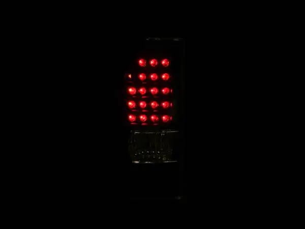ANZO 2003-2006 Chevrolet Silverado 1500 LED Taillights Black thumbnail 3