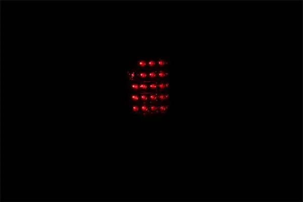 ANZO 1999-2007 Chevrolet Silverado 1500 LED Taillights Red/Clear thumbnail 8