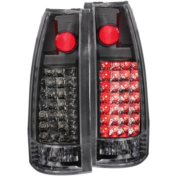 ANZO 1999-2000 Cadillac Escalade LED Taillights Black thumbnail 2