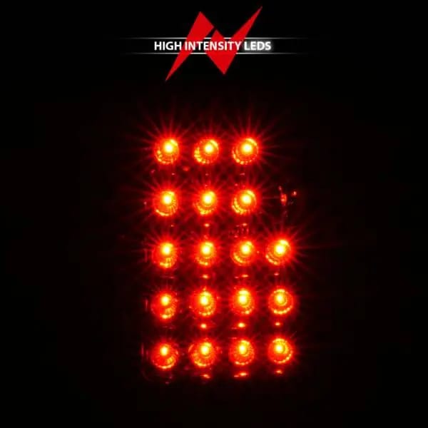 ANZO 2003-2006 Chevrolet Silverado 1500 LED Taillights Red/Clear thumbnail 7