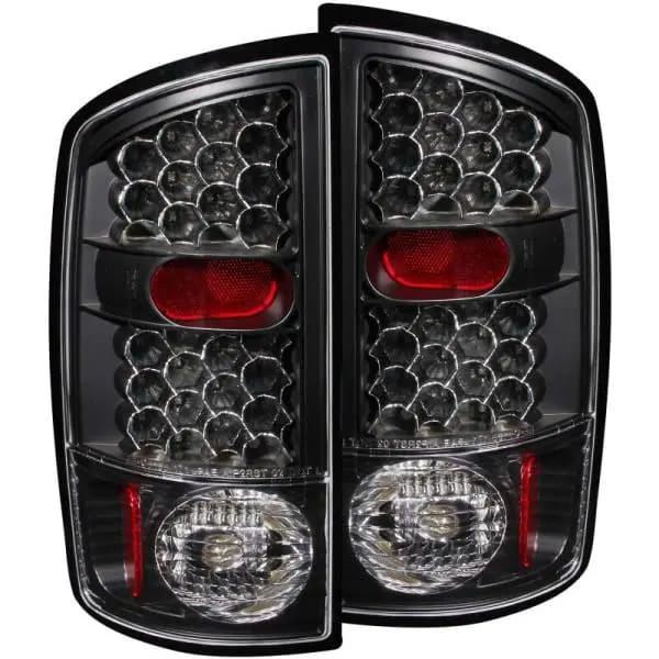 ANZO 2002-2005 Dodge Ram 1500 LED Taillights Black thumbnail 2