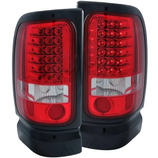 ANZO 1994-2001 Dodge Ram LED Taillights Red/Clear thumbnail 2