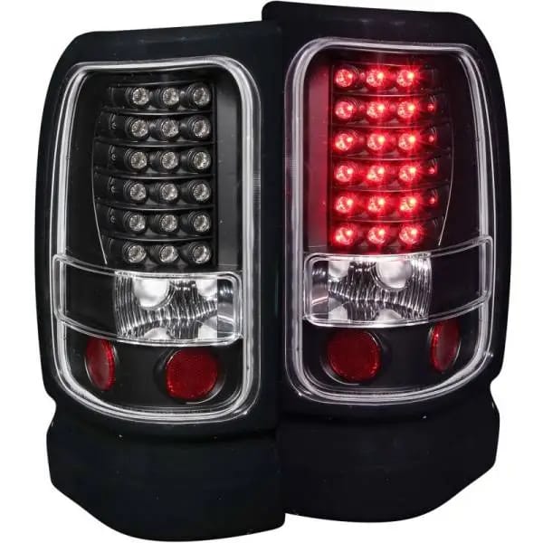 ANZO 1994-2001 Dodge Ram LED Taillights Black thumbnail 2