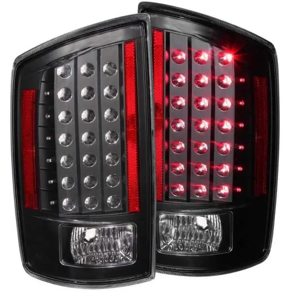 ANZO 2006-2008 Dodge Ram 1500 LED Taillights Black thumbnail 2