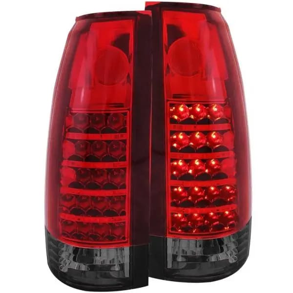 ANZO 1999-2000 Cadillac Escalade LED Taillights Red/Smoke thumbnail 2