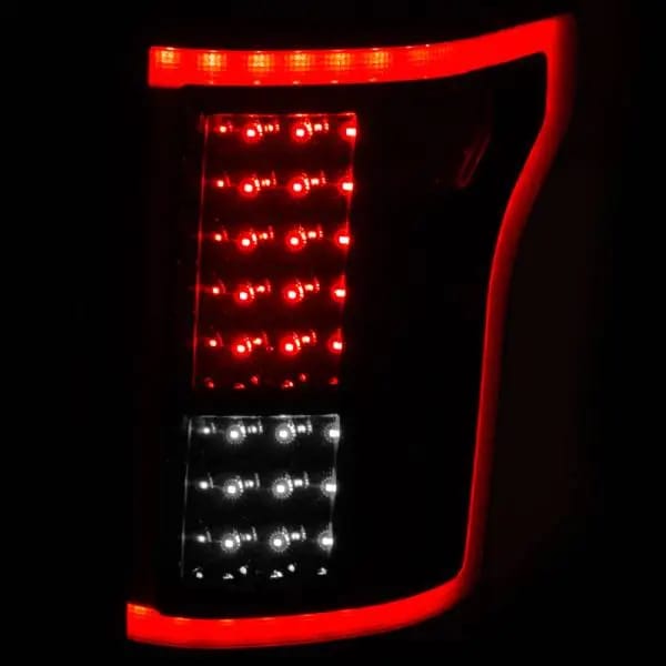 ANZO 2015-2016 Ford F-150 LED Taillights Black thumbnail 3