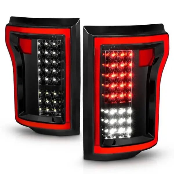 ANZO 2015-2016 Ford F-150 LED Taillights Black thumbnail 4